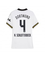 Borussia Dortmund Nico Schlotterbeck #4 Tredjedrakt Dame 2024-25 Korte ermer